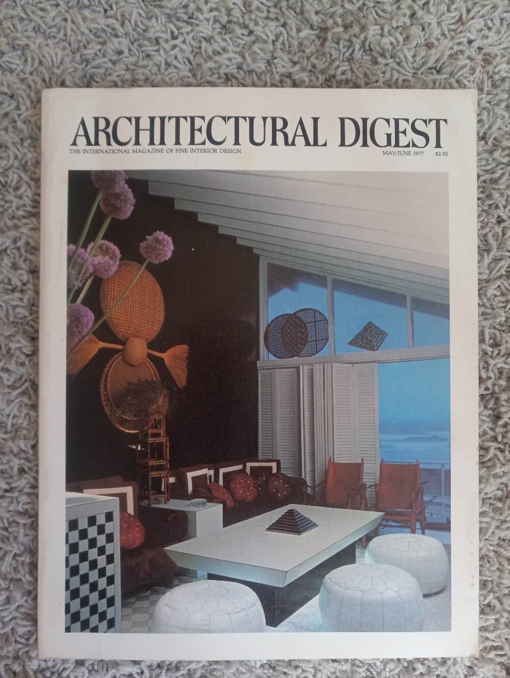 vintage ARCHITECTURAL DIGEST May/june 1977